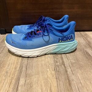 Hoka One One Arahi 7 Running Shoes Blue Athletic Sneakers Size 9.5D